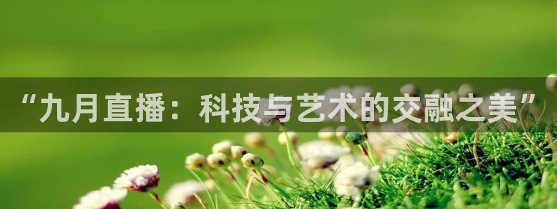 球神足球直播在线观看：“九月直播：科技与艺术的交融之美”
