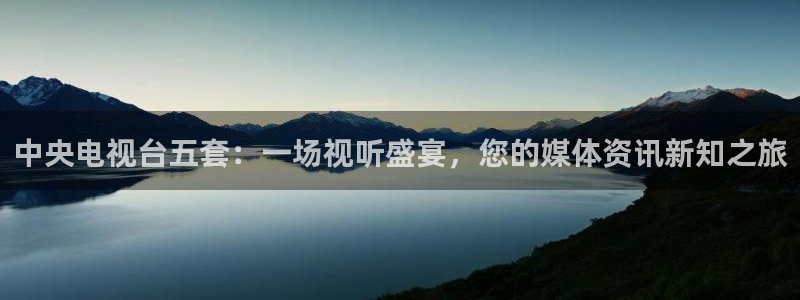 nba直播球神：中央电视台五套：一场视听盛宴，您的媒体资讯新知之旅